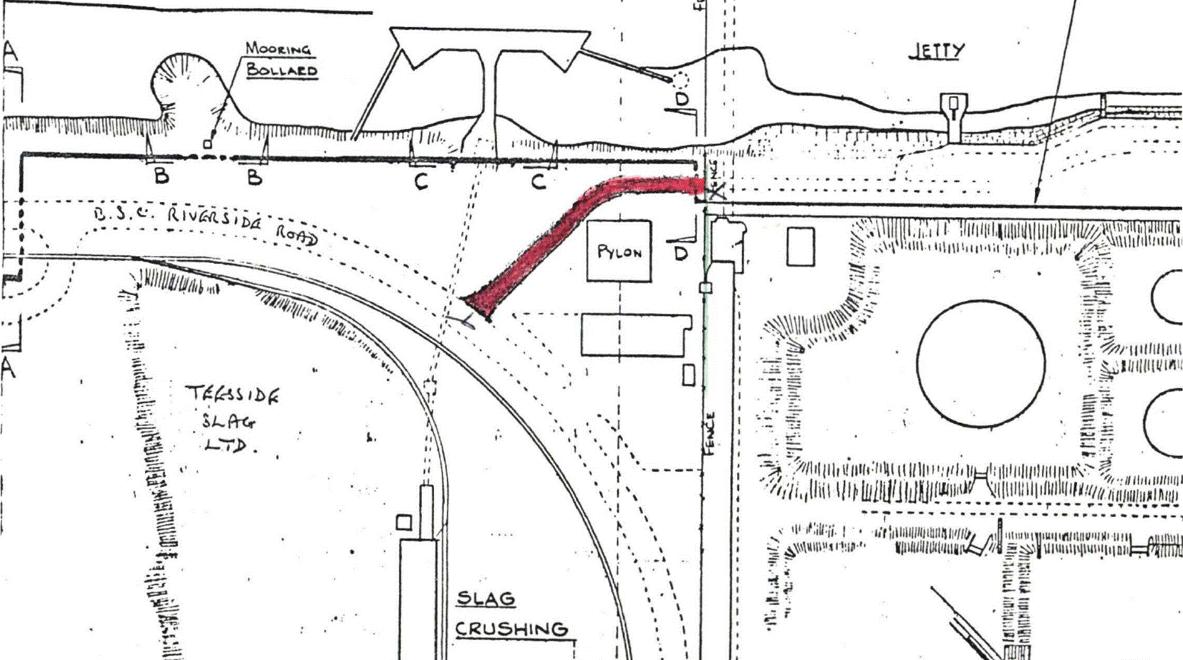 A blueprint of a road

Description automatically generated