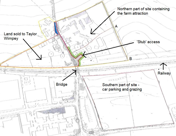 A map of a farm area

Description automatically generated